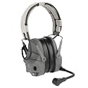 Retractable and Foldable Tactical Headset, Airsoft Hunting Headphone, for Military and Outdoor Adventures
