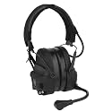 Retractable and Foldable Tactical Headset, Airsoft Hunting Headphone, for Military and Outdoor Adventures