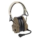 Retractable and Foldable Tactical Headset, Airsoft Hunting Headphone, for Military and Outdoor Adventures