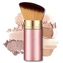 Retractable Kabuki Face Brush, Portable Travel Blush Brush