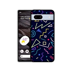 Retro Abstract Design Premium 2D Printed Metal