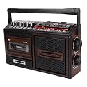 Portable Cassette Player Recorder with AM FM Radio, Full Band
