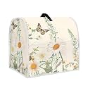 Retro Daisy Butterfly Mixer Covers for Kitchen Aid 4.5-5 Quart Universal Kitchen Small Appliance Covers Washable Dust Cover for Kitchen Aid Mixer Accessories