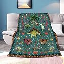 Retro Dinosaur Blanket Gift for Boys,Jurassic Dino Dinosaurs Throw Blanket
