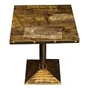 Retro Industrial-Style Bar Tables and Chairs, Western-Style Coffee Shop Booth Sofas, Dessert and Milk Tea Shop Table and Chair Sets(A1)