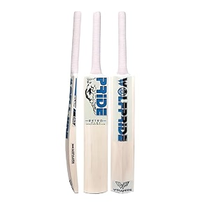 retro plus full size cricket bat ideal for age 15 yrs with anti scuff sheet toe and cover retro plus blue sticker amp white grip himachal willow cricket bat