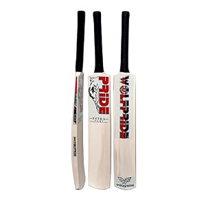 retro plus full size cricket bat ideal for age 15 yrs with anti scuff sheet toe and cover retro plus red sticker amp black grip poplar willow cricket bat