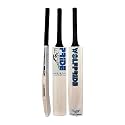 Retro Plus Full Size Cricket Bat, Ideal for Age 15+ Yrs with Anti Scuff Sheet, Toe, and Cover (Retro Plus Blue Sticker &amp; Black Grip, Poplar Willow Cricket Bat)