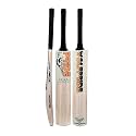 Retro Plus Full Size Cricket Bat, Ideal for Age 15+ Yrs with Anti Scuff Sheet, Toe, and Cover (Retro Plus Orange Sticker &amp; Black Grip, Kashmir Willow Cricket Bat)