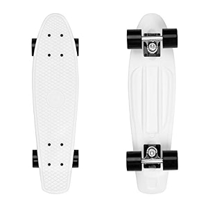 retrospec quip skateboard classic retro plastic 22534 amp 2734 cruiser complete skateboard