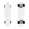 Retrospec Quip Skateboard Classic Retro Plastic 22.5" & 27" Cruiser Complete Skateboard