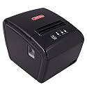 RETSOL RTP-82UE 200mm Thermal Receipt Printer with LAN Interface & USB Connectivity 203 DPI Resolution Monochrome Desktop Barcode Printing and Label Printing Compatible with Windows & Linux (1 Pc)