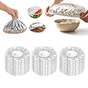 Reusable Aluminum Foil Elastic Food Covers (30)