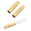 Reusable Cigarette Filter Tips,2 PCS Wood Filters Mouthpiece for Remove Tar and Chemical