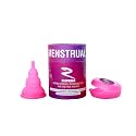 Reusable Collapsible amp Foldable Silicone Menstrual Cup