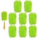 8 Pack Reusable Duster Refill Compatible with Swiffer Hand Duster