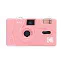 Reusable Kodak M35 35mm Film Camera, Fixed-Focus and Wide Angle, Build in Flash and Compatible with 35mm Color Negative or B/W Film (Film and AAA Battery NOT Included) by Corex (Candy Pink)