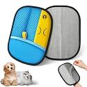 Reusable Pet Hair Remover Gloves – Electrostatic Lint &amp; Fur Removal, Machine Washable Cleaning Gloves for Furniture, Clothes &amp; Car (Blue)