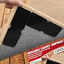 Reusable Rug Tape Grippers,Carpet Tape No Damaging for Hardwood Floors 24Pc