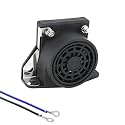 Reverse Horn 12V-24V 105dB Back up Alarm Warning Alarm Siren 2 Pcs Reversing Alarm Fit for Trucks Vans Cars Heavy-Duty Car