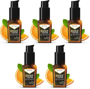 reverzo glenmark serum 20 vitamin chyaluronicskin brightening-20ml x pack of 5 100 ml