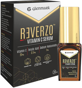 reverzo vitamin c serum with 20 vitamin c  hyaluronic  ferulic acid 20 ml 20 ml
