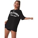 REVEXO Women39s Cotton Blend Half Sleeve Printed