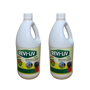revilivherbal liver tonic for cow rvhealthcarebuffalo goat sheep and other diary and farm animals 2 ltr