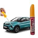 Revive touchup paint pen compatible with Tata Nexon colors, factory Quality &amp; matched 2K paint (Ocean Blue (TAT9553))