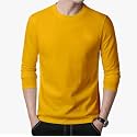 Men39s Slim Fit Full Sleeve Round Neck