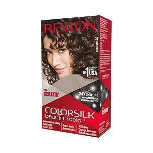 revlon color silk hair color 3d color gel technology with keratin dark brown 3n 40 ml40 ml 118 ml