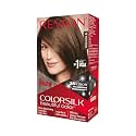 Revlon ColorSilk Permanent Hair Color For Women, Salon Perfect Hair Colour at Home with 100% Grey Coverage | Pro-Keratin &amp; No Ammonia | Up to 8 Weeks of Colour | Shade - Medium Brown 4N (Pack of 1)