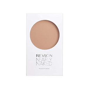 revlon nearly naked makeup pressed powder - medium deep