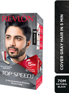 revlon top speed hair color man natural black 70m