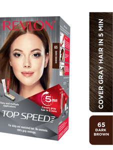 revlon top speed hair color woman dark brown 65