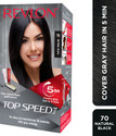 Revlon Top Speed Hair Color Woman, Natural Black 70