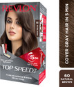 Revlon Top Speed Hair Color Woman, Natural Brown 60