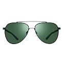 Revo Sunglasses Arthur: Polarized Crystal Glass Lens with Metal Aviator Frame