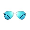 Revo Sunglasses Arthur: Polarized Crystal Glass Lens with Metal Aviator Frame