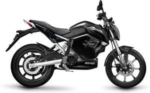revolt motors rv400 booking for ex-showroom price with charger cosmic black