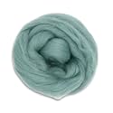 Revolution Fibers Dyed Corriedale Wool | 8.2 Ounces of Premium Combed Wool Top | 26 Micron, 100% Pure Corriedale Wool Roving, Ethically Sourced (Teal Green)