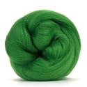 Revolution Fibers Dyed Corriedale Wool | 8 Ounces of Premium Combed Wool Top | 26 Micron, 100% Pure Corriedale Wool Roving, Ethically Sourced (Grass Green)