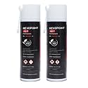 Revopoint 3D Scanning Spray for 3D Scanners, Semi-Permanent Until Wiped, for Reflective, Transparent, Black or Highly Textured Surfaces, 500ml, AB-P (Pack of 2)