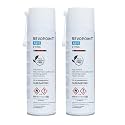 Revopoint 3D Scanning Spray for 3D Scanners, No Cleaning Needed, for Transparent, Reflective or Highly Textured Surfaces Objects, 500ml, AB6 (Pack of 2)