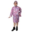 100% Waterproof Raincoat/Rainwear for Kids Boys/Girls (Unisex) with Pockets, Head Cap, Backpack Bag Protection.