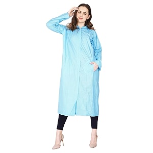 Trendy Womens Girl Rain Coat Rain Wear