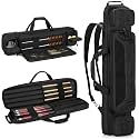 Rexmica 4x4 Billiard Pool Cue Case Bag Holds 4 Butts and 4 Shafts