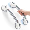 Reyiu Grab Bars for Shower, Updated 16.8" Shower Handle for Seniors, 2 Pack