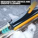 REYOX 3-in-1 Toilet amp Tile Cleaning Brush