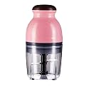 REZEK Electric Multi-Purpose Capsule Cutter Chopper - Mini Food Processor and Blender with 4-Blade- Onion & Tomato Chopping, Mincing, and Blending- 200W Power